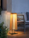 Plastic Rattan Outdoor Post Light-DWHOME