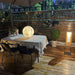 Plastic Rattan Outdoor Post Light-DWHOME