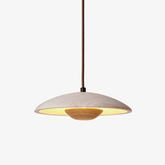 Solara Wood Pendant Lamp-DWHOME