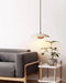 Solara Wood Pendant Lamp-DWHOME