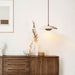 Solara Wood Pendant Lamp-DWHOME
