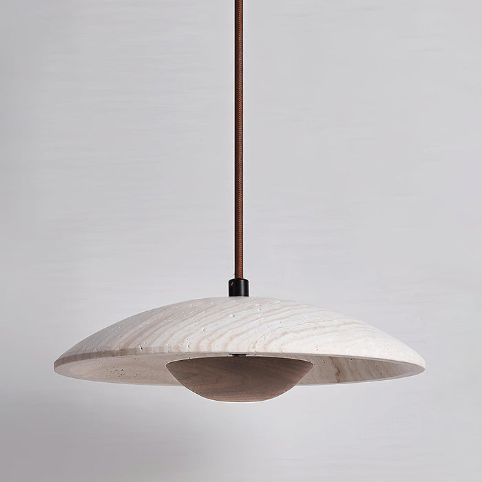 Solara Wood Pendant Lamp-DWHOME