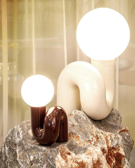 Playful N Shape Table Lamp-DWHOME