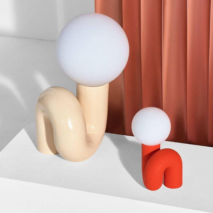 Playful N Shape Table Lamp-DWHOME