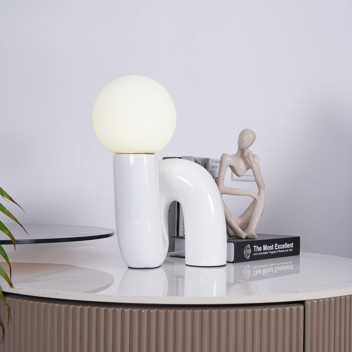 Playful N Shape Table Lamp-DWHOME