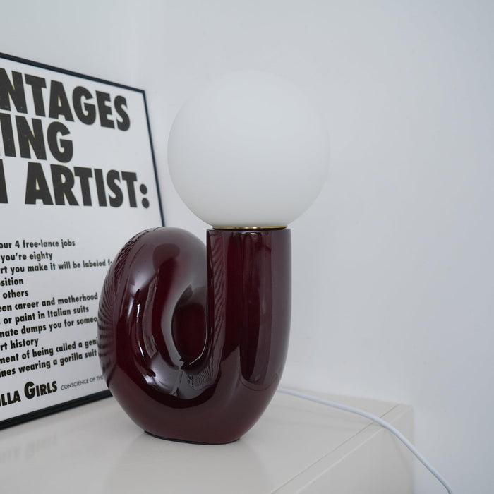 Playful N Shape Table Lamp-DWHOME