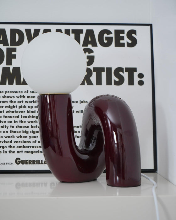 Playful N Shape Table Lamp-DWHOME