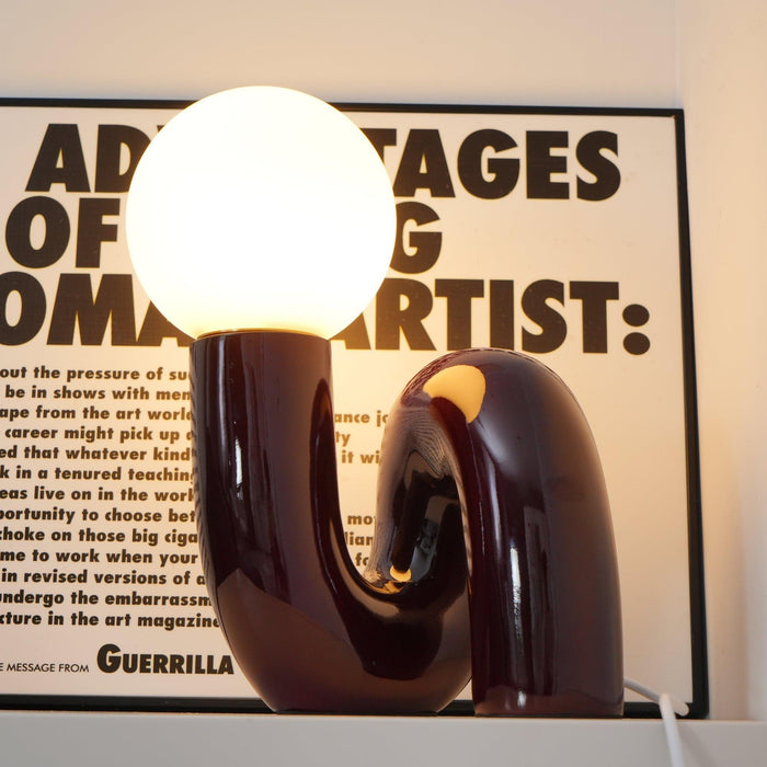Playful N Shape Table Lamp-DWHOME