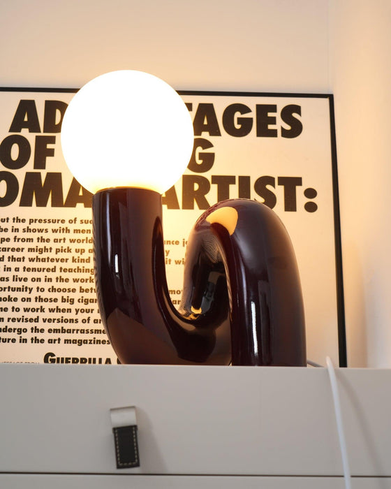 Playful N Shape Table Lamp-DWHOME