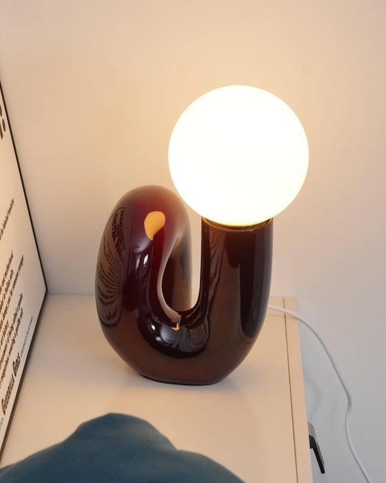 Playful N Shape Table Lamp-DWHOME