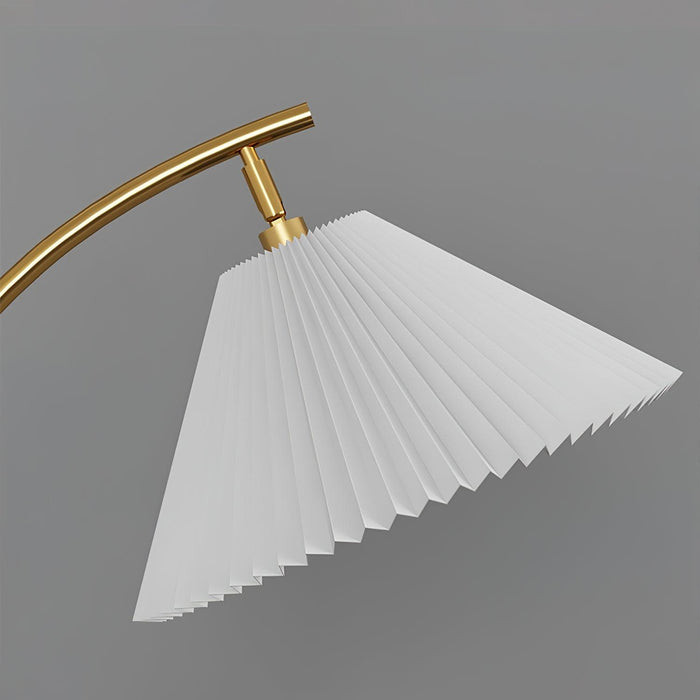 Pleated Arc Floor Light - DWHOME