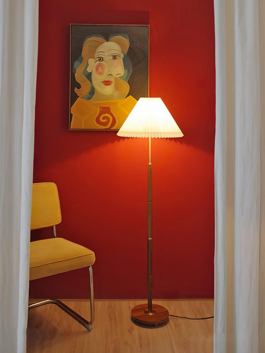 Pleated Floor Lamp-DWHOME