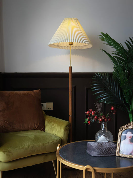 Pleated Floor Lamp-DWHOME
