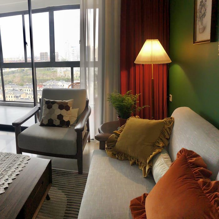 Pleated Floor Lamp-DWHOME