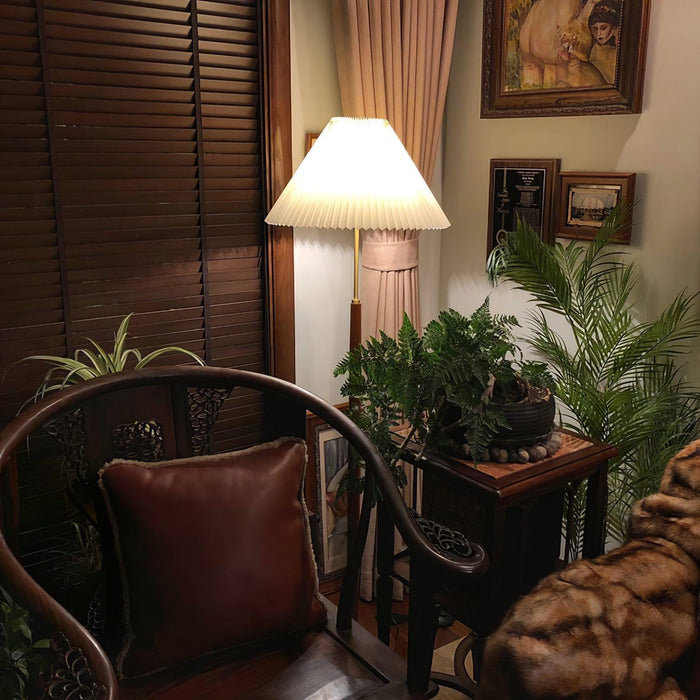 Pleated Floor Lamp-DWHOME