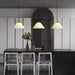 Pleated Skirt Pendant Light-DWHOME