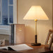 Pleated Walnut Table Lamp - DWHOME