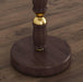 Pleated Walnut Table Lamp - DWHOME