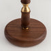 Pleated Walnut Table Lamp - DWHOME