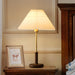 Pleated Walnut Table Lamp - DWHOME