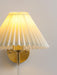 Pleated Wall Lamp-DWHOME