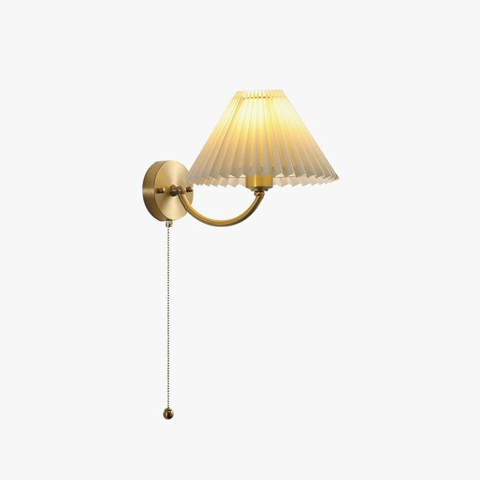 Pleated Wall Lamp-DWHOME