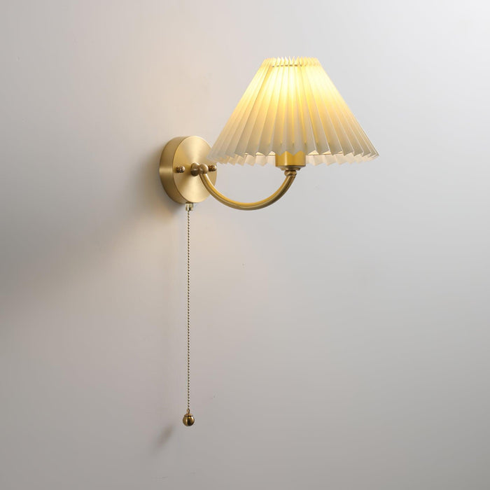 Pleated Wall Lamp-DWHOME