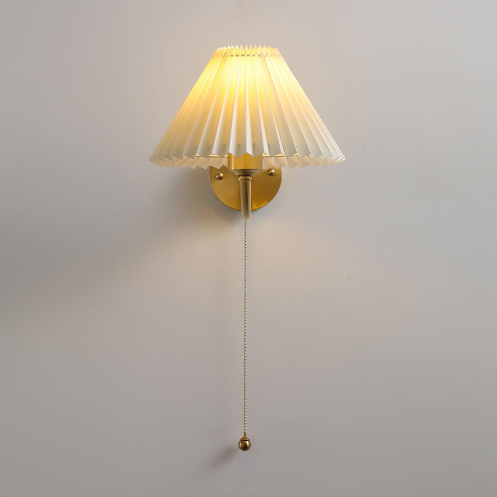 Pleated Wall Lamp-DWHOME