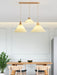 Pleated Wooden Pendant Light-DWHOME