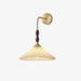 Pleated Wooden Wall Lamp-DWHOME