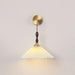 Pleated Wooden Wall Lamp-DWHOME