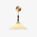 Pleated Wooden Wall Lamp-DWHOME