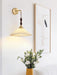 Pleated Wooden Wall Lamp-DWHOME