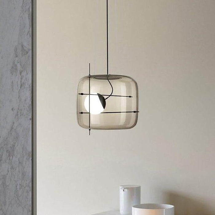 Plot Glass Pendant Light-DWHOME