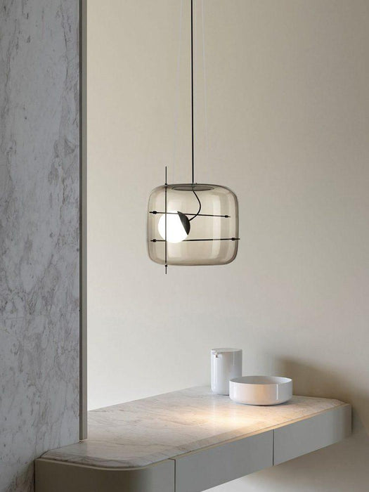 Plot Glass Pendant Light-DWHOME