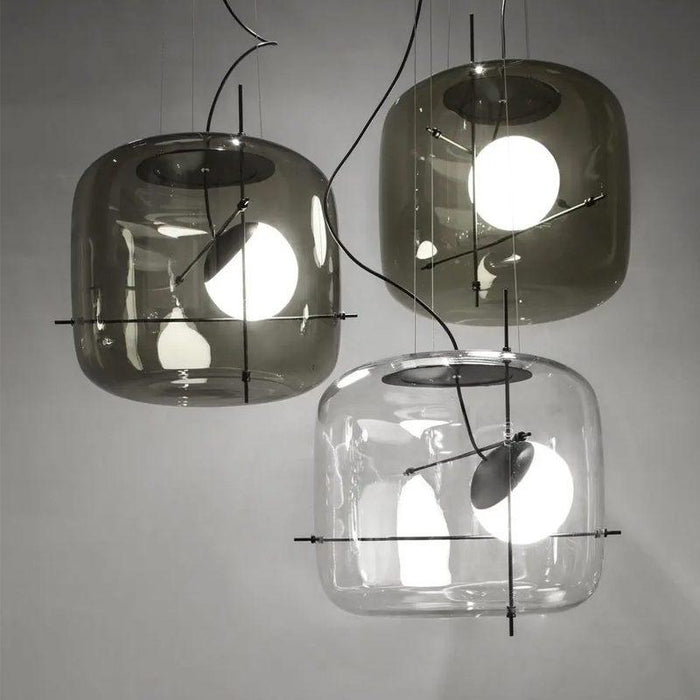 Plot Glass Pendant Light-DWHOME