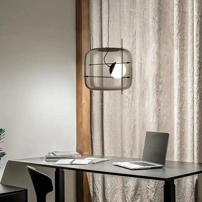 Plot Glass Pendant Light-DWHOME