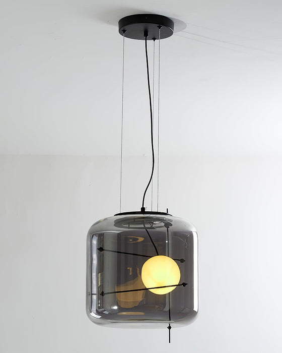 Plot Glass Pendant Light-DWHOME