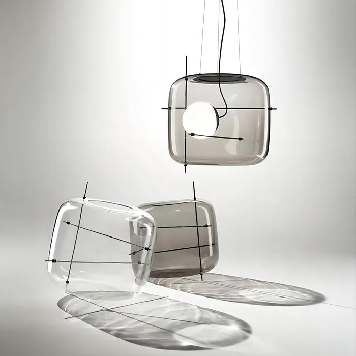 Plot Glass Pendant Light-DWHOME