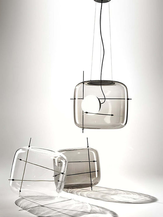 Plot Glass Pendant Light-DWHOME