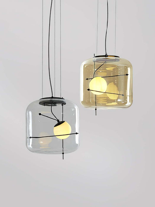 Plot Glass Pendant Light-DWHOME