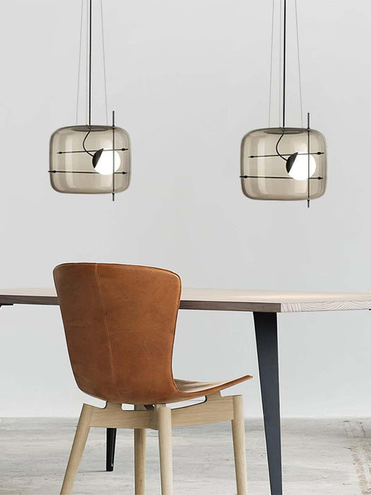 Plot Glass Pendant Light-DWHOME