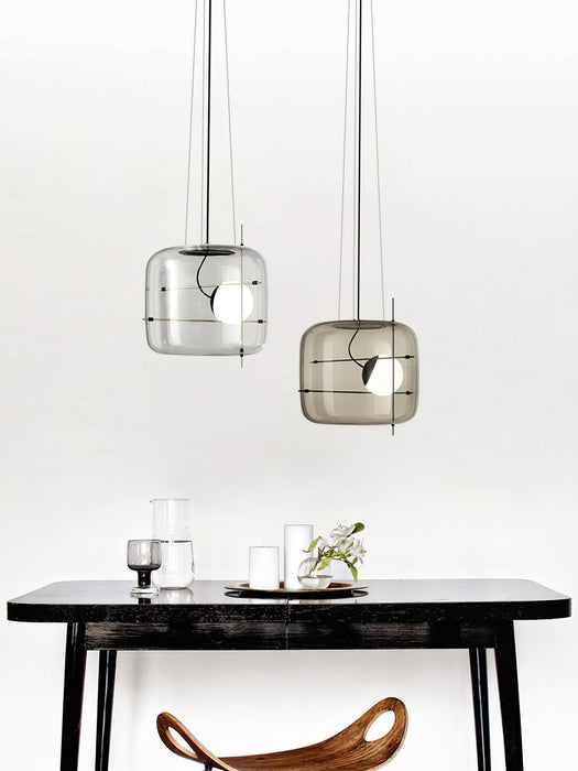 Plot Glass Pendant Light-DWHOME