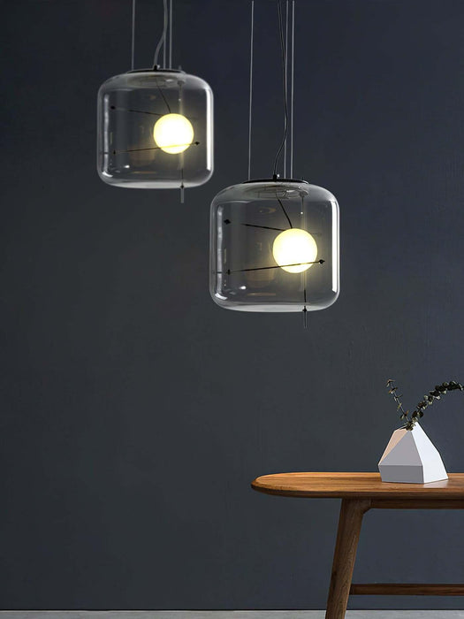 Plot Glass Pendant Light-DWHOME