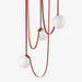 Multiple Belt Art Pendant Light-DWHOME