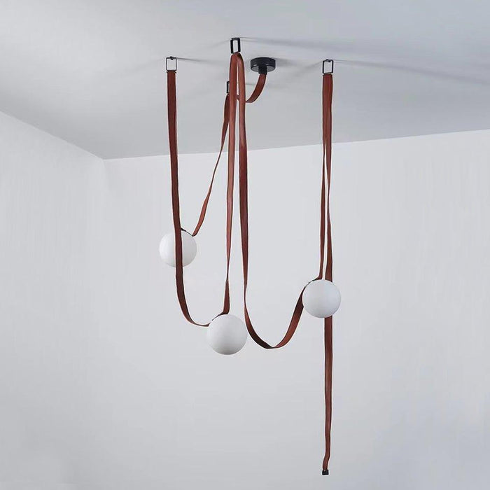 Multiple Belt Art Pendant Light-DWHOME