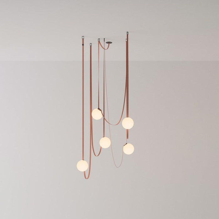 Multiple Belt Art Pendant Light-DWHOME