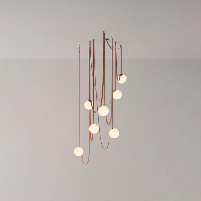 Multiple Belt Art Pendant Light-DWHOME