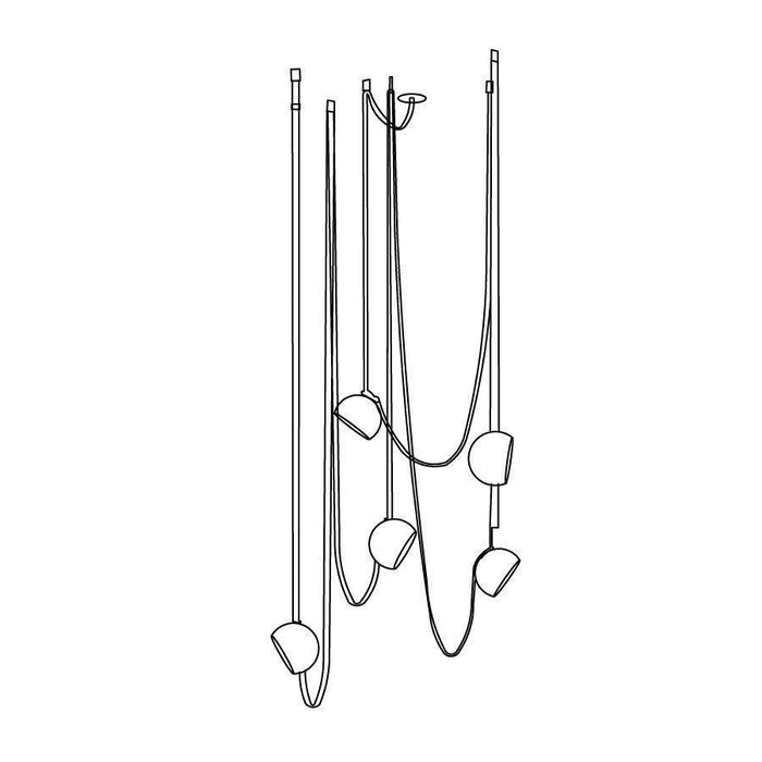 Belts Combination Leather Pendant Light-DWHOME