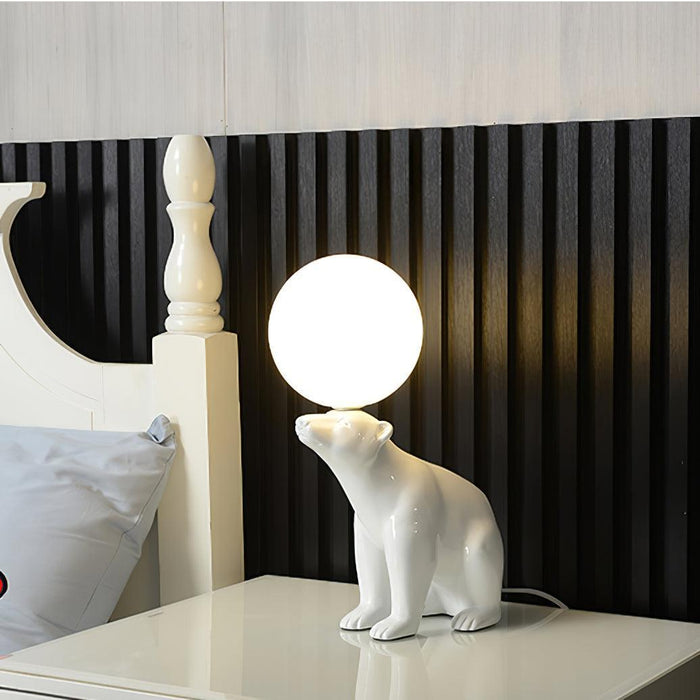 Polar Bear Table Lamp-DWHOME
